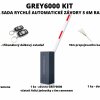 Grey6000 Kit - EXTRA sada rychlé automatické závory s 6m ramenem a semaforem pro řízení provozu